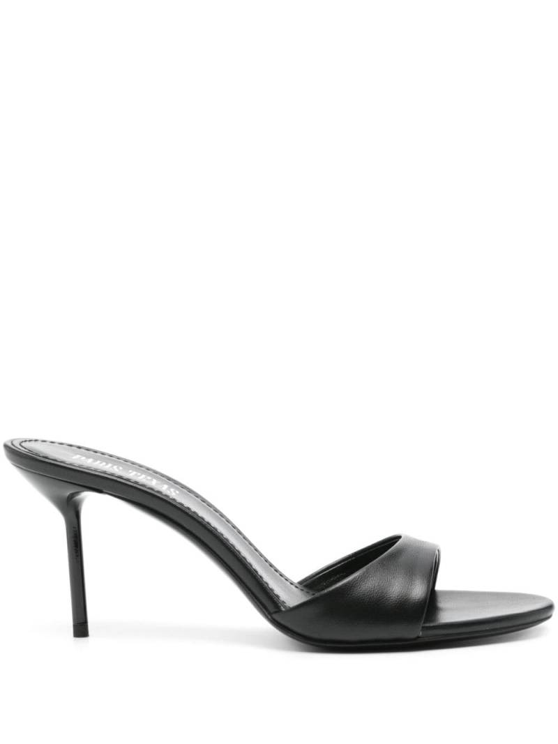 Paris Texas 80mm leather sandals - Black von Paris Texas