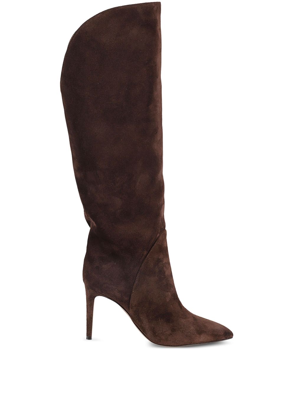 Paris Texas 85mm leather boots - Brown von Paris Texas