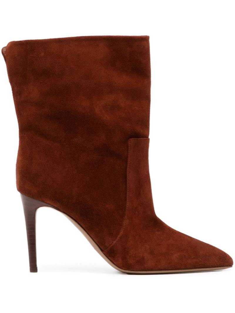 Paris Texas 85mm suede ankle boots - Brown von Paris Texas