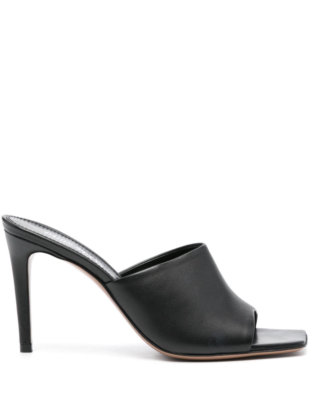 Paris Texas 95mm leather mules - Black von Paris Texas