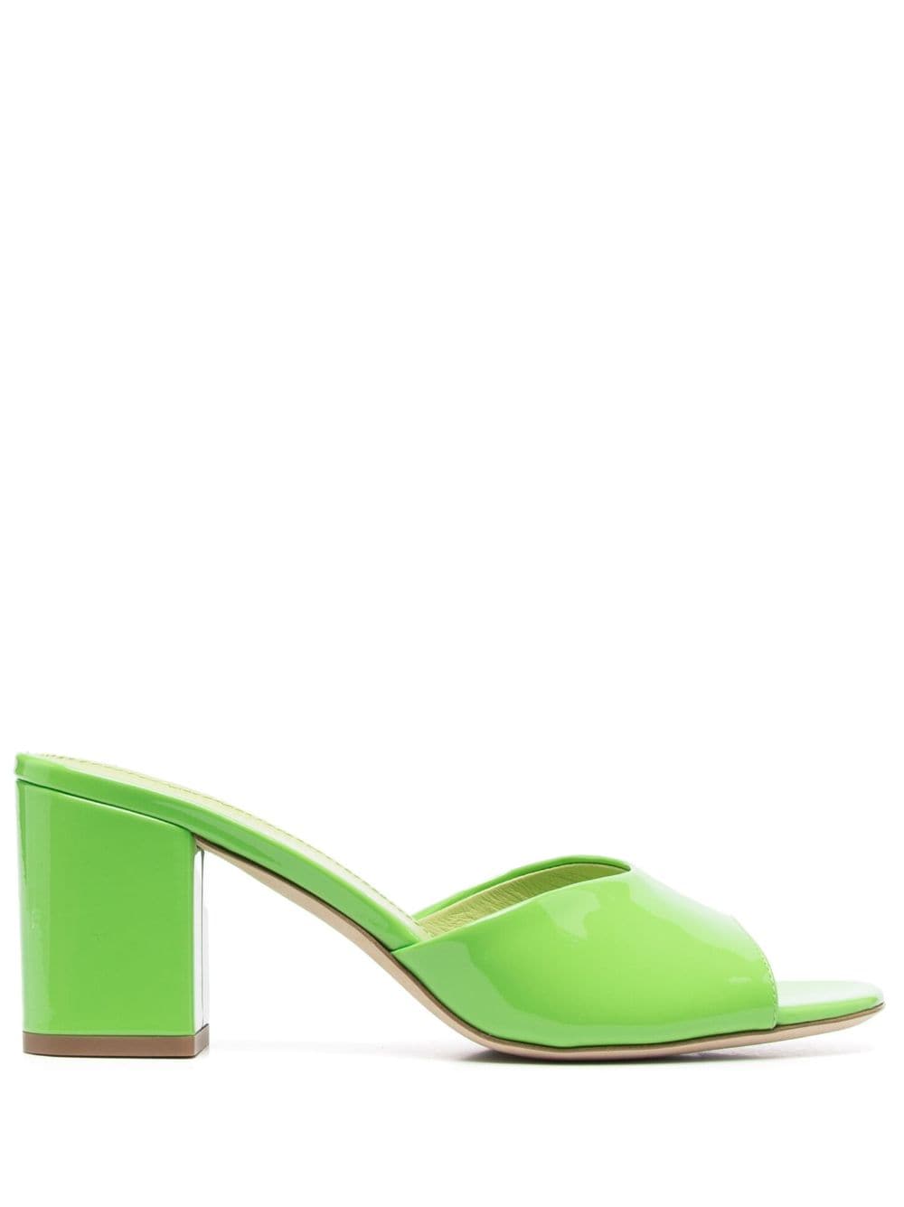 Paris Texas Anja leather mules - Green von Paris Texas