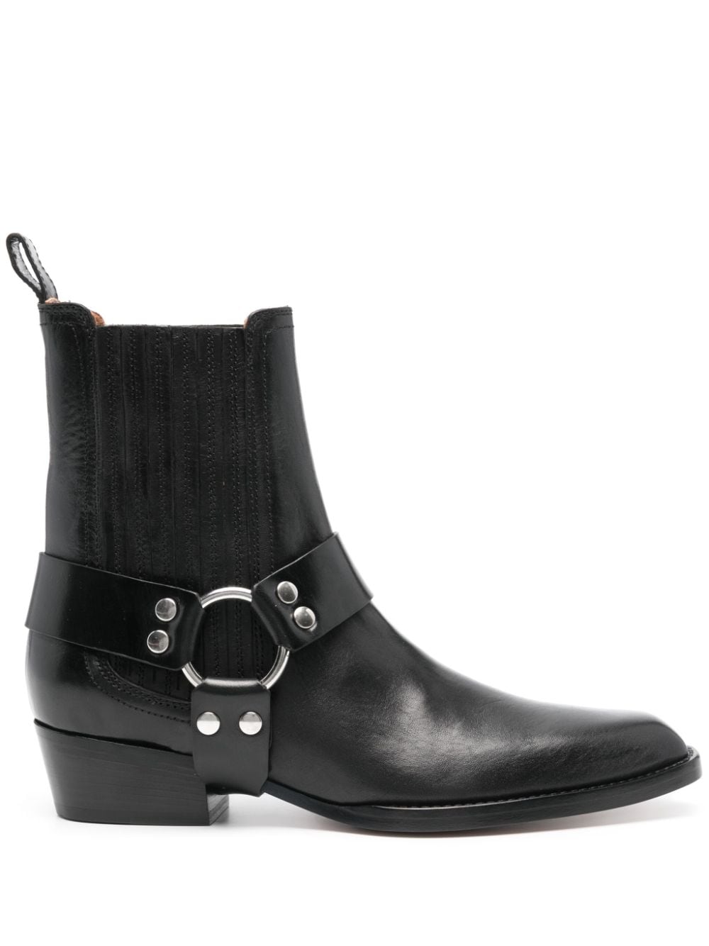 Paris Texas Helena flat ankle boot - Black von Paris Texas