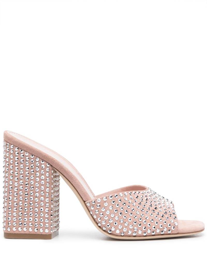 Paris Texas Holly Anja 105mm mules - Pink von Paris Texas