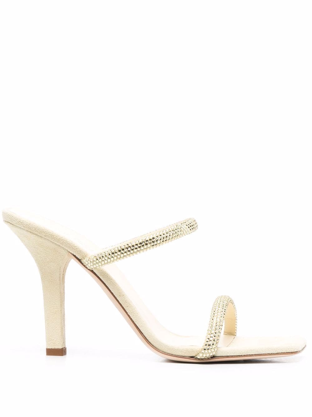 Paris Texas Holly Linda 90mm embellished mules - Neutrals von Paris Texas