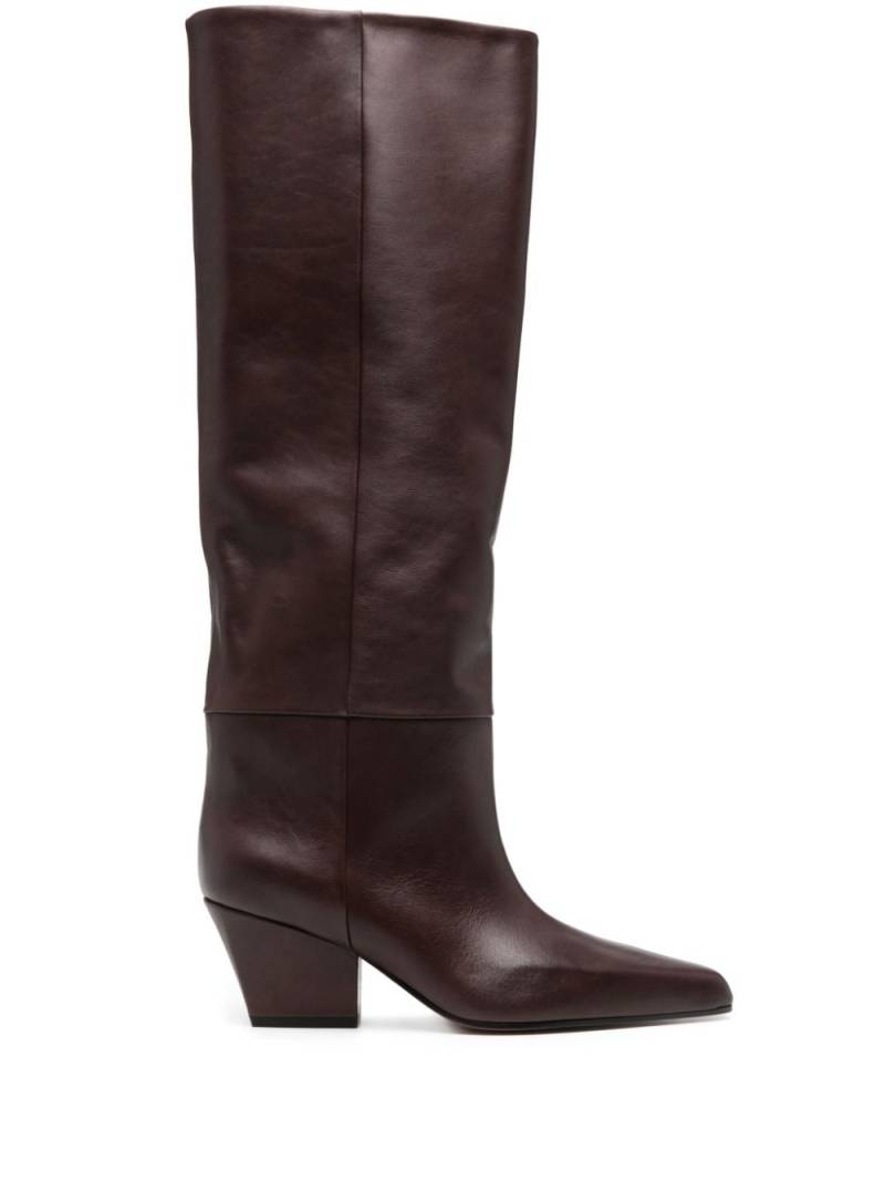 Paris Texas Jane 60mm leather boots - Brown von Paris Texas