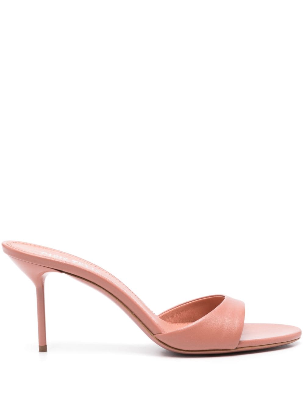 Paris Texas Lidia 70mm leather mules - Pink von Paris Texas