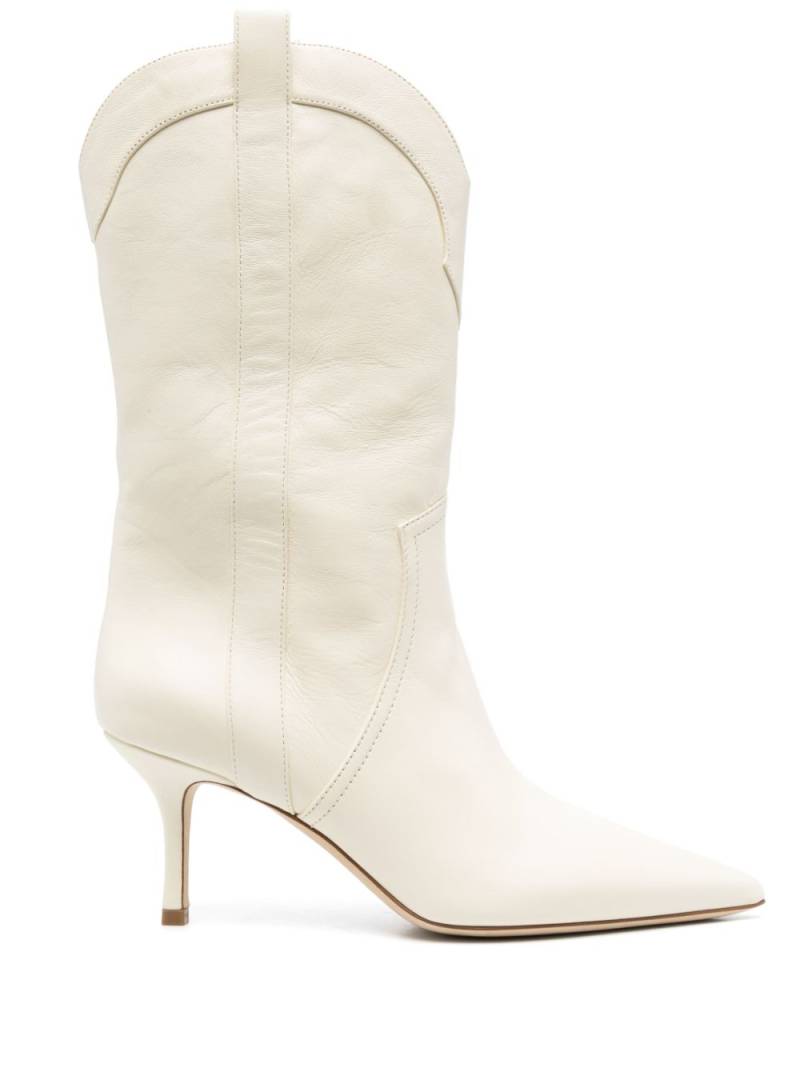 Paris Texas Paloma western-panelled boots - Neutrals von Paris Texas