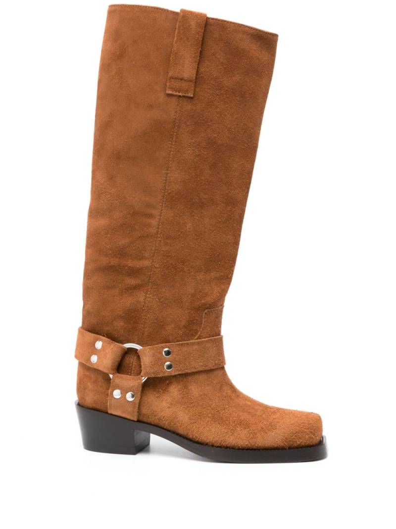 Paris Texas Roxy 50mm suede boots - Brown von Paris Texas