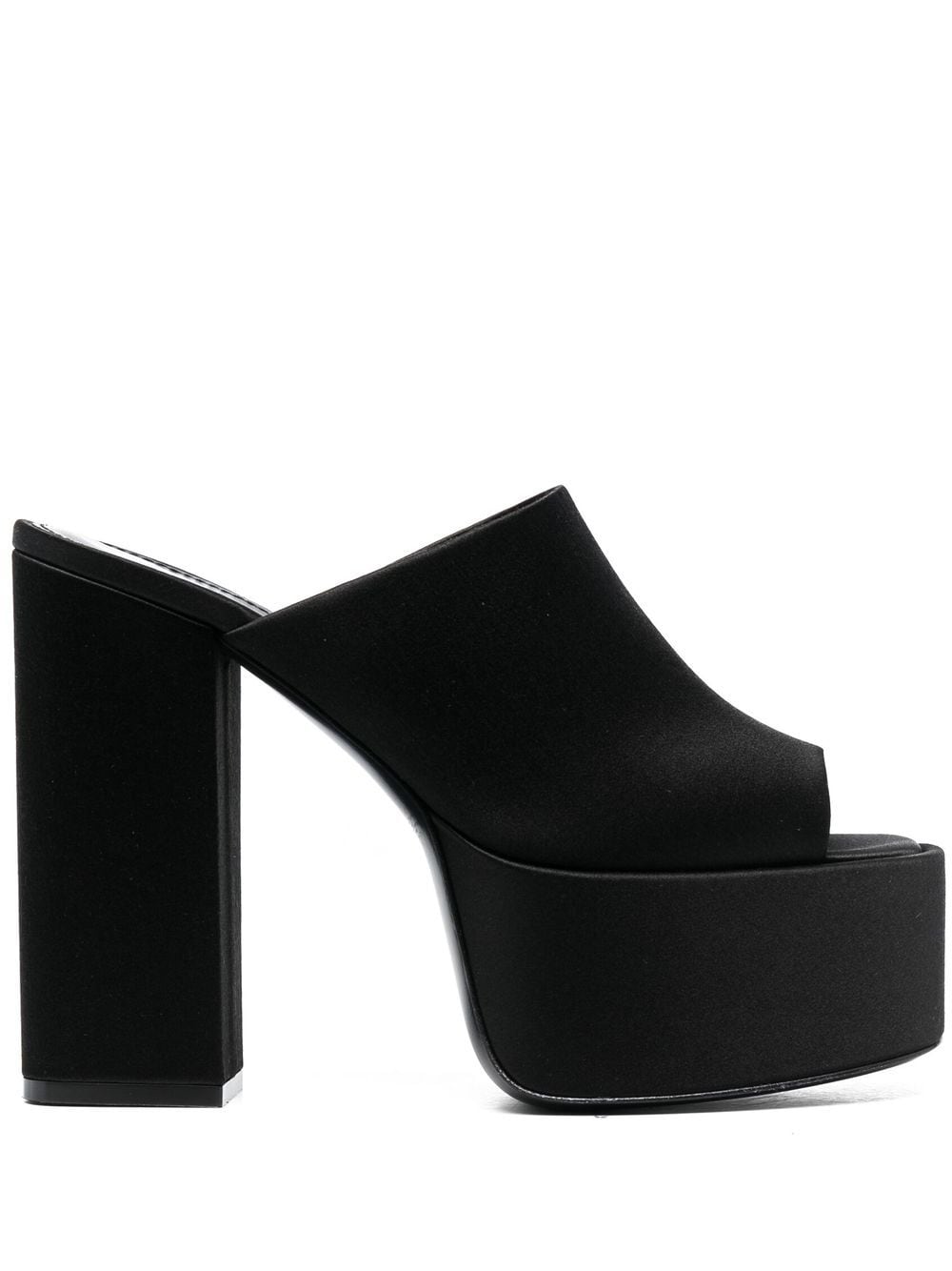 Paris Texas Sasha open toe mules - Black von Paris Texas