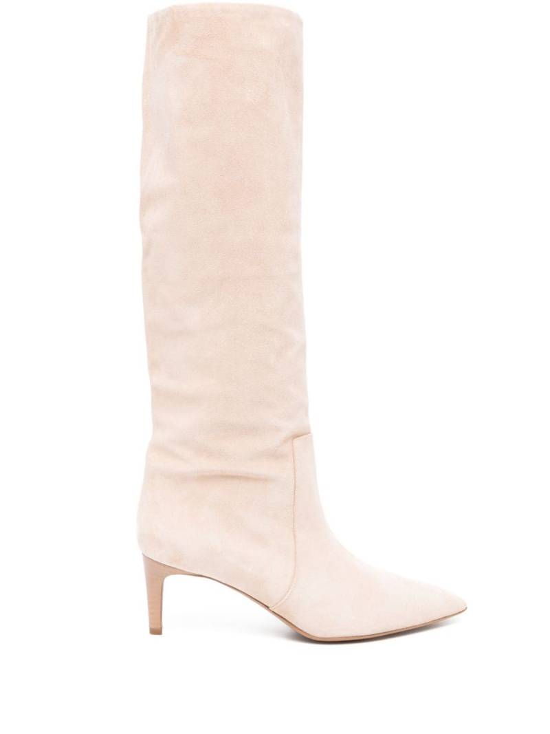 Paris Texas Stilleto 65mm knee-high boots - Neutrals von Paris Texas