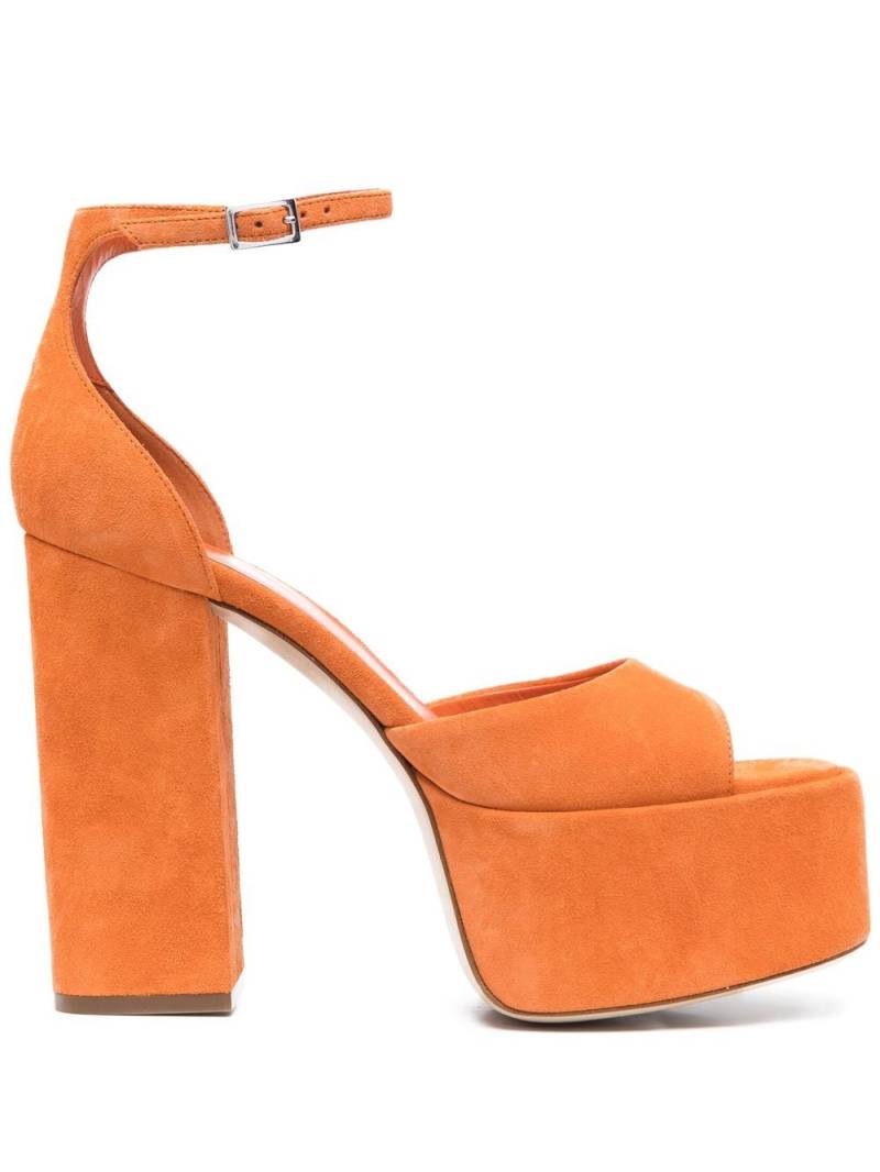 Paris Texas Tatiana platform sandals - Orange von Paris Texas