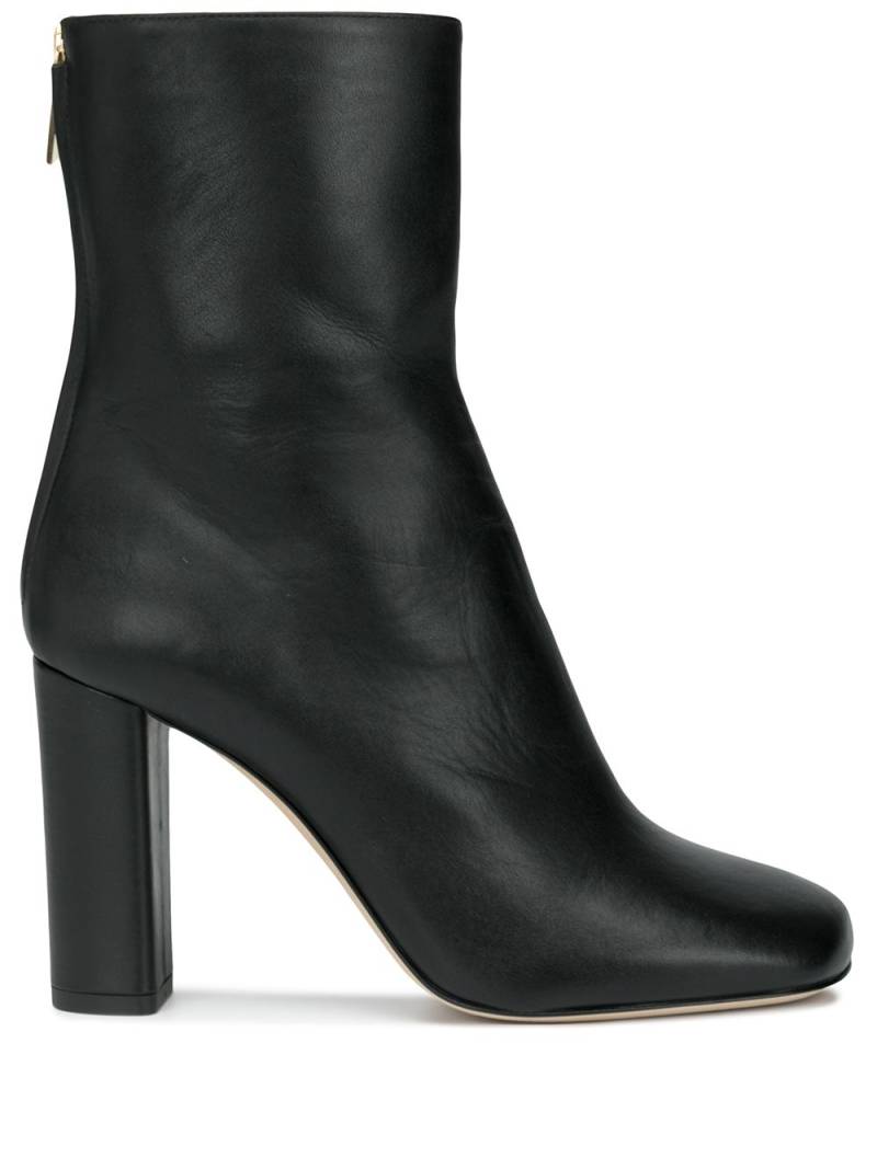 Paris Texas zip-up calf-length boots - Black von Paris Texas