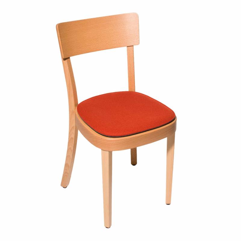 Classic Chair Filz Sitzkissen, Farbe anthrazit meliert 012 von Parkhaus