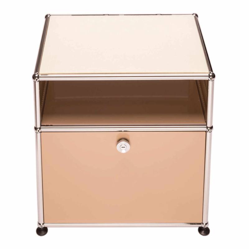 USM Haller Sitzmodul Typ 7 Sitzauflage, Farbe uni grau hell 028 von Parkhaus