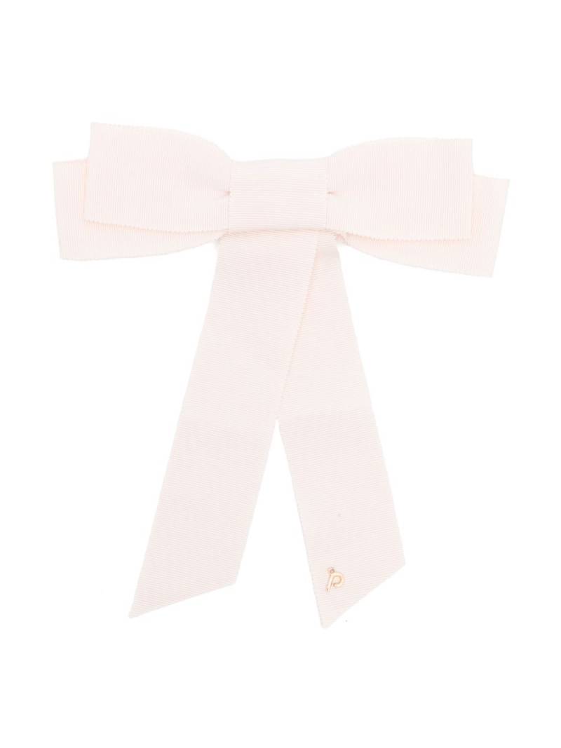 Parlor bow-detail hair clip - Pink von Parlor