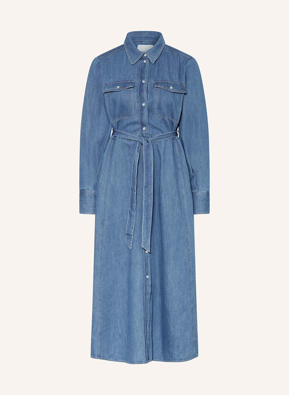 Part Two Hemdblusenkleid Aus Denim blau Part Two Hemdblusenkleid Aus Denim blau von Part Two