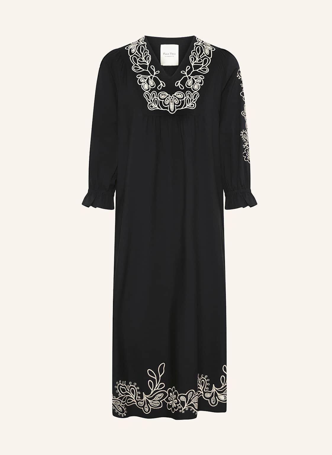 Part Two Kleid Mit 3/4-Arm schwarz Part Two Kleid Mit 3/4-Arm schwarz von Part Two