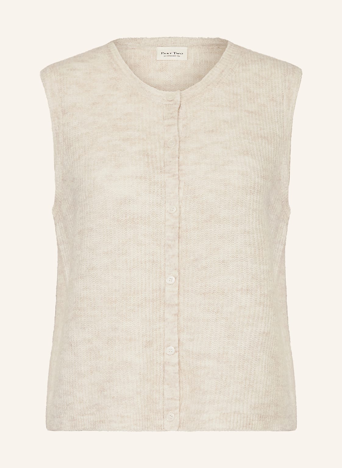 Part Two Strickweste beige Part Two Strickweste beige von Part Two