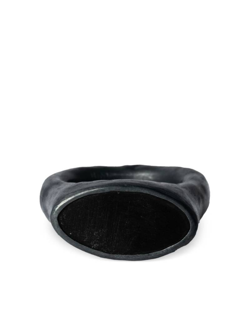 Parts of Four Roman charcoal-embellished ring - Black von Parts of Four