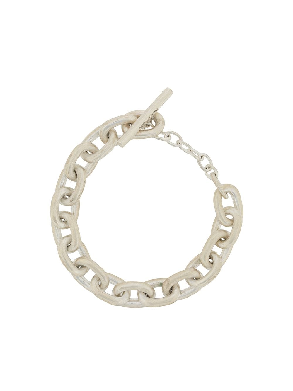 Parts of Four small links chain bracelet - Grey von Parts of Four