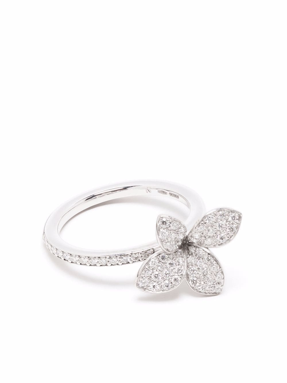 Pasquale Bruni 18kt white gold Petit Garden diamond ring - Silver von Pasquale Bruni