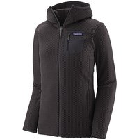 PATAGONIA Damen Fleecejacke R1® Air Full-Zip Hoodie schwarz | L von Patagonia