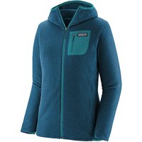 PATAGONIA Damen Fleecejacke R1® Air Full-Zip Hoody dunkelblau | M von Patagonia