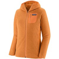 PATAGONIA Damen Fleecejacke R1® Air Full-Zip Hoody orange | M von Patagonia