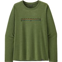 PATAGONIA Damen Funktionsshirt Long-Sleeved Capilene® Cool Daily Graphic grün | L von Patagonia