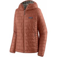 PATAGONIA Damen Isolationsjacke Nano Puff® Hoodie kupfer | L von Patagonia