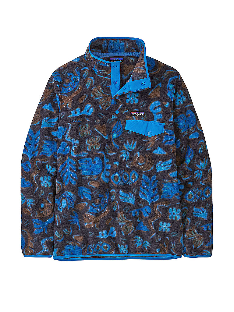 PATAGONIA Fleecepullover blau | L von Patagonia