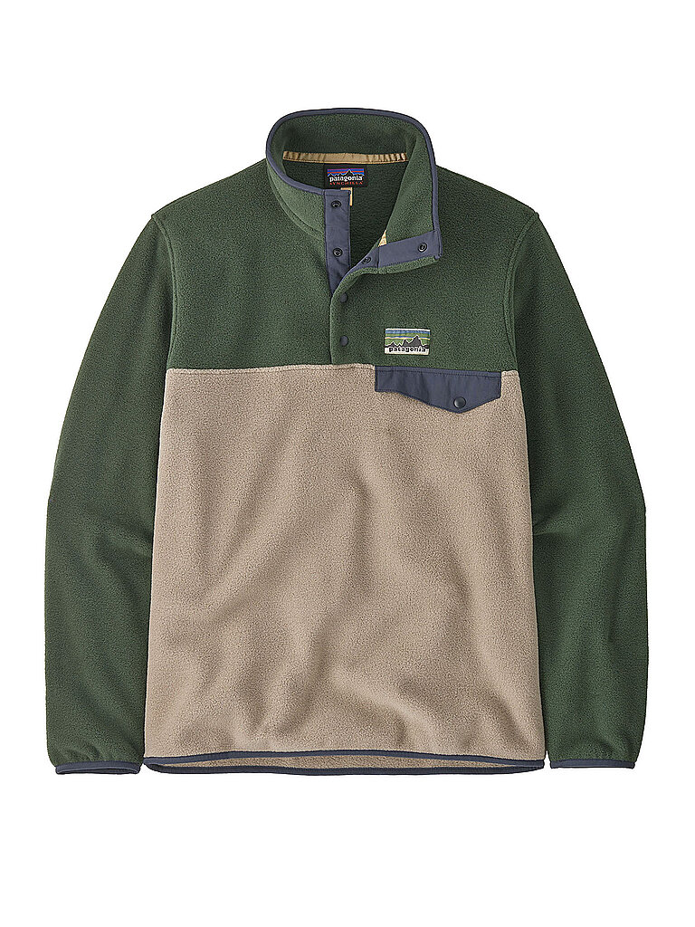 PATAGONIA Fleecesweater M'S LW SYNCH SNAP-T  beige | L von Patagonia