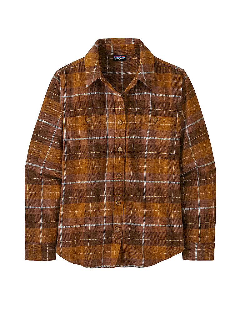 PATAGONIA Hemdbluse FJORD FLANNEL braun | L von Patagonia