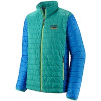 PATAGONIA Herren Isojacke Nano Puff® Hoodie blau | S von Patagonia