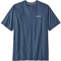 PATAGONIA Herren T-Shirt P-6 Logo blau | L von Patagonia