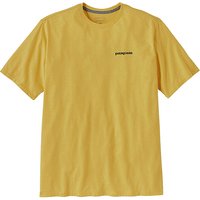 PATAGONIA Herren T-Shirt P-6 Logo gelb | S von Patagonia