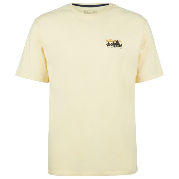 Patagonia - 73 Skyline Organic T-Shirt - T-Shirt Gr S beige von Patagonia