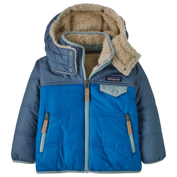 Patagonia - Baby Reversible Tribbles Hoody - Winterjacke Gr 6-12 Months blau von Patagonia