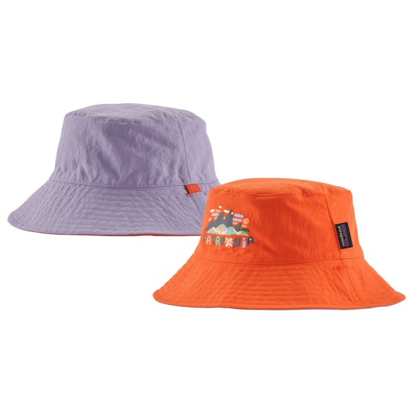 Patagonia - Baby Sun Bucket Hat - Hut Gr 0-3 Months;18-24 Months;3-6 Months;5 Years;6-12 Months blau;bunt;rosa von Patagonia