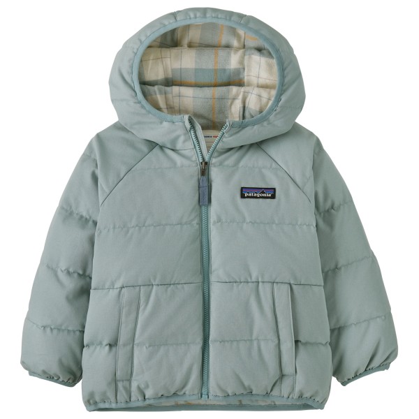 Patagonia - Baby's Cotton Down Jacket - Daunenjacke Gr 3 Years grau/türkis von Patagonia