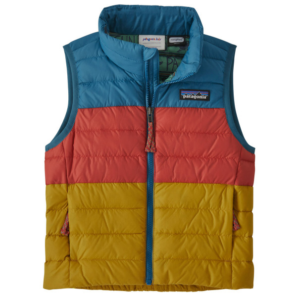 Patagonia - Baby's Down Sweater Vest - Daunengilet Gr 12-18 Months;2 Years;3 Years;3-6 Months;4 Years;6-12 Months blau;bunt von Patagonia