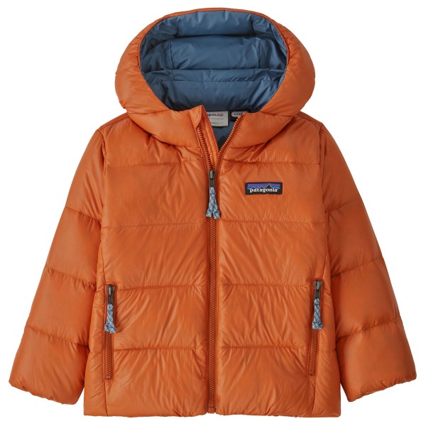 Patagonia - Baby's Hi-Loft Down Sweater Hoody - Daunenjacke Gr 6-12 Months orange von Patagonia