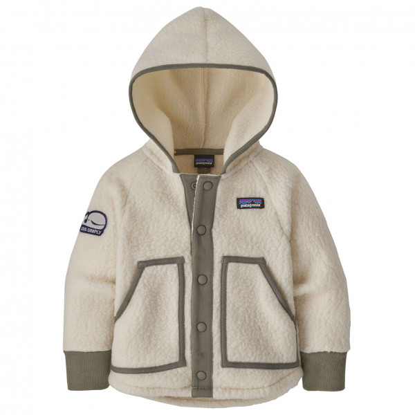 Patagonia - Baby's Retro Pile Jacket - Fleecejacke Gr 3-6 Months grau/beige von Patagonia