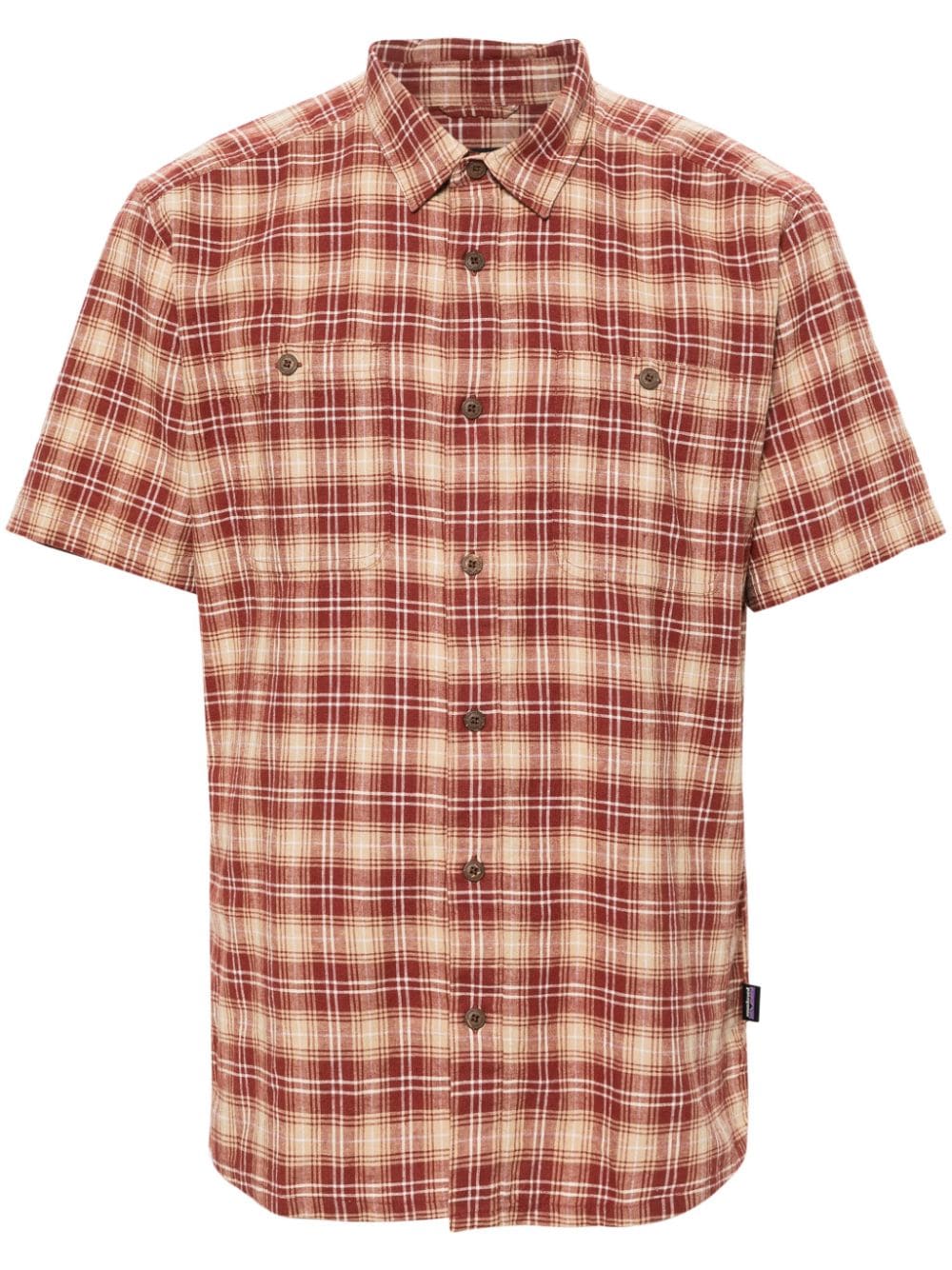 Patagonia Back Step buttoned shirt - Neutrals von Patagonia