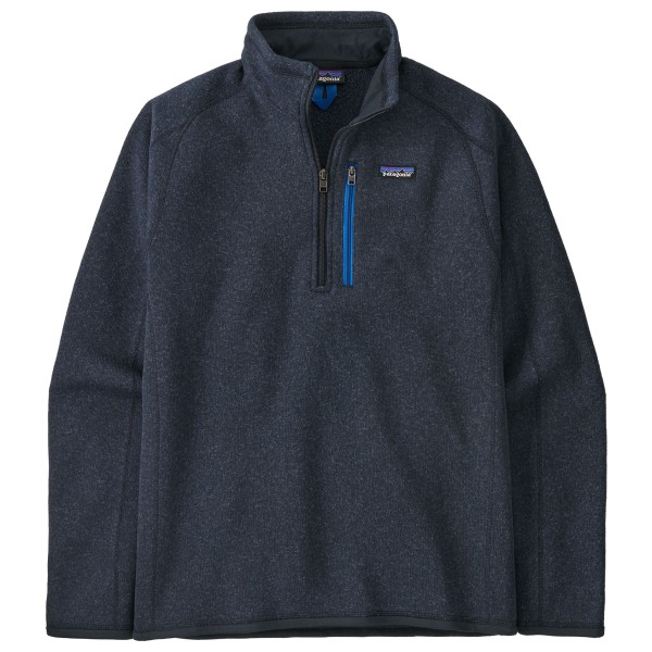 Patagonia - Better Sweater 1/4 Zip - Fleecepullover Gr L blau von Patagonia