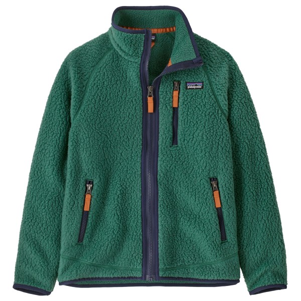 Patagonia - Boy's Retro Pile Jacket - Fleecejacke Gr M grün von Patagonia