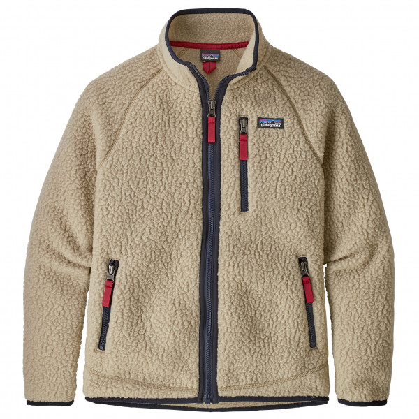 Patagonia - Boy's Retro Pile Jacket - Fleecejacke Gr S beige von Patagonia