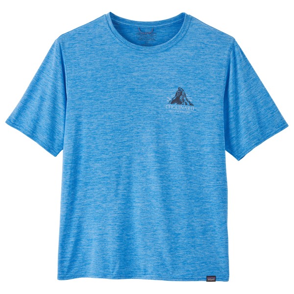 Patagonia - Cap Cool Daily Graphic Shirt Lands - Funktionsshirt Gr L blau von Patagonia