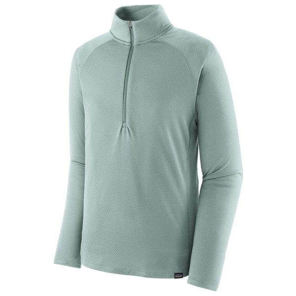 Patagonia - Capilene Midweight Zip Neck - Kunstfaserunterwäsche Gr S türkis von Patagonia