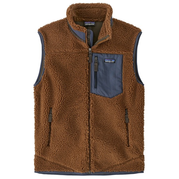 Patagonia - Classic Retro-X Vest - Fleecegilet Gr S braun von Patagonia